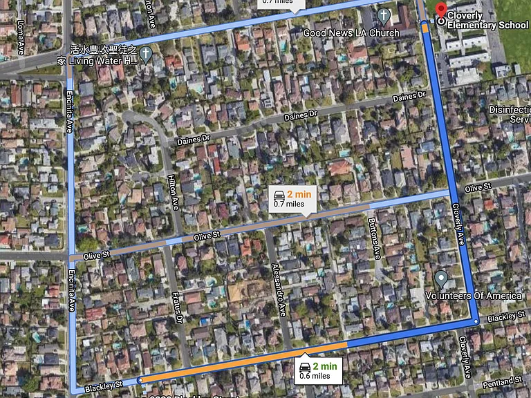 Only 2 minutes from Cloverly Elementary School