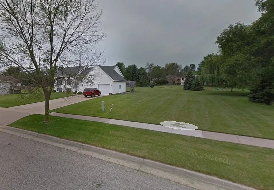 Deep lot. "Lots of play area"