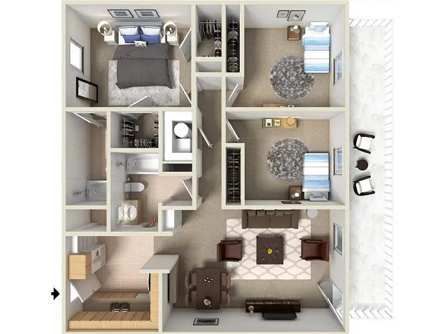 Floor plan The Cumberland