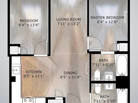 2nd image of 495 Saint Johns Pl #2D