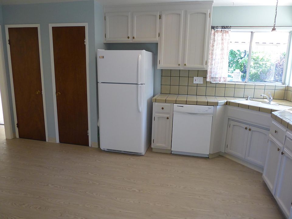 Kitchen with two pantry closets
