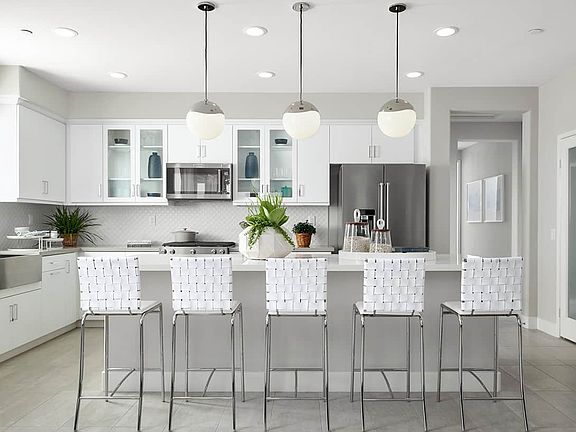 Hazel At The Preserve Plan 5 Model Home Kitchen