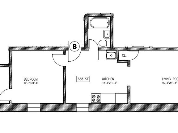 2nd image of 241 E 38th St APT 5B