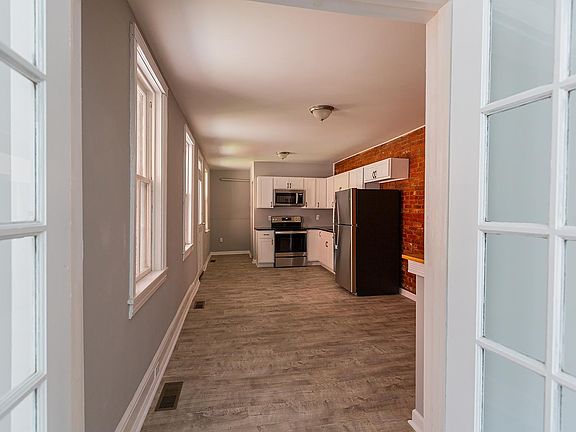 Kitchen and eating area