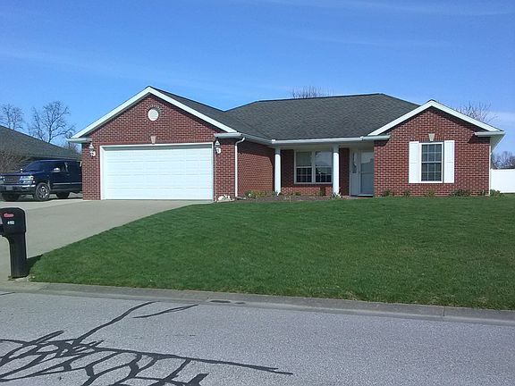 front from road