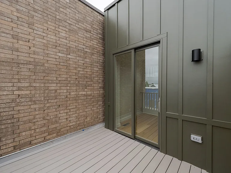 Private outdoor terrace