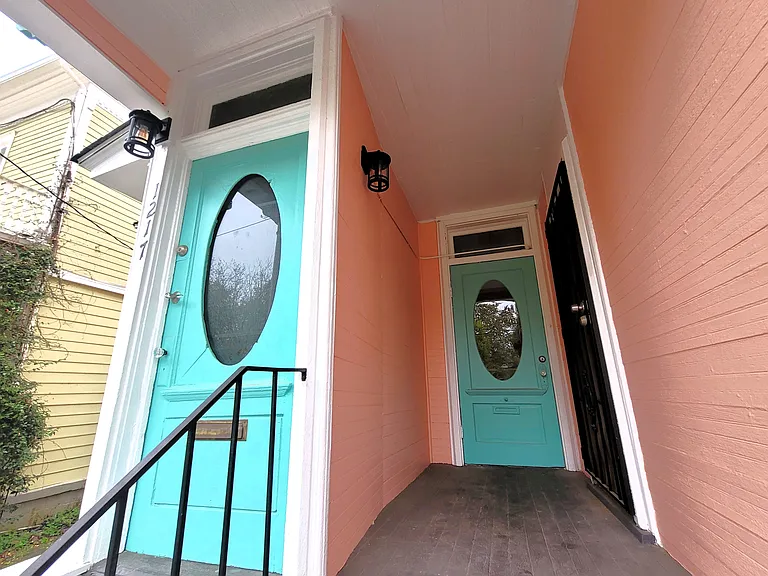 Welcome Home! Lower unit door on right, upper on left