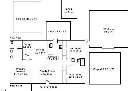 5th image of 1721 Daniels Farm Rd