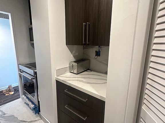 Dedicated appliance and coffee bar