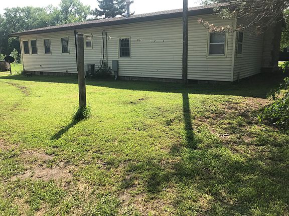 Back (east) side of house