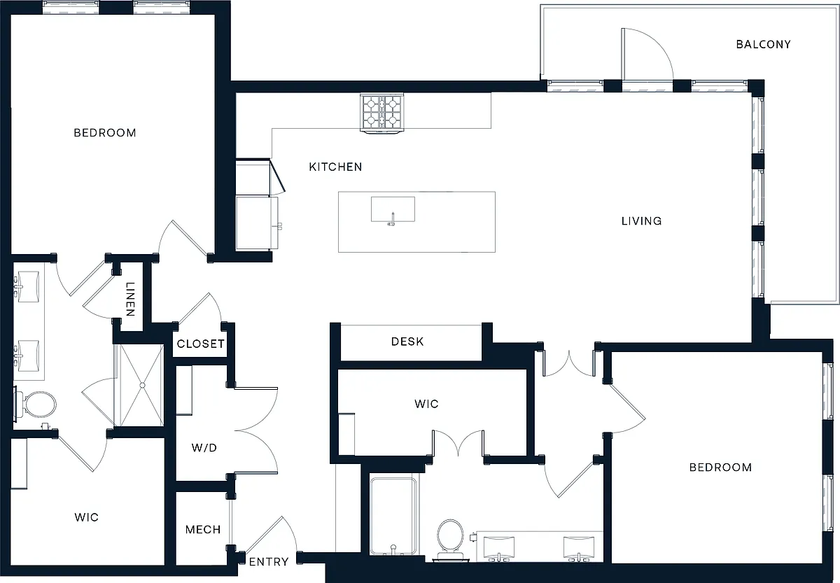Floor plan B2G