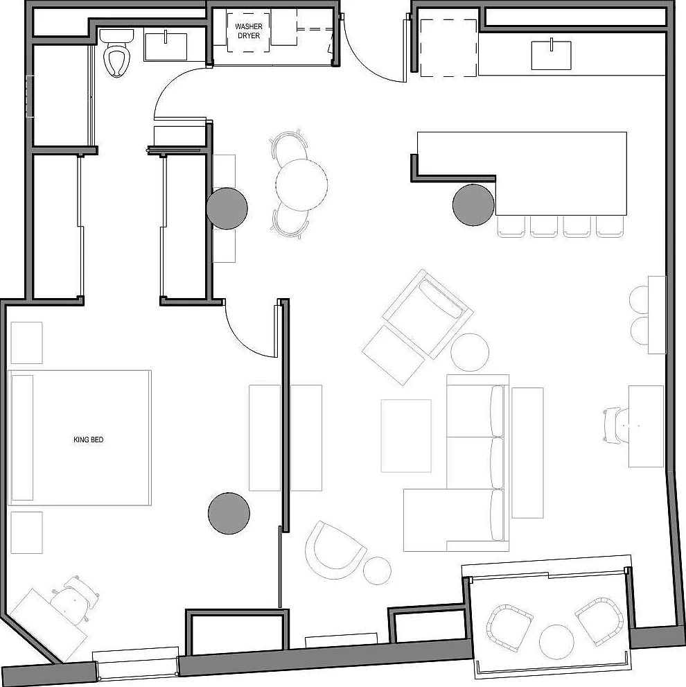 1 bed, 1050 sqft, $3,250 — Photo 2