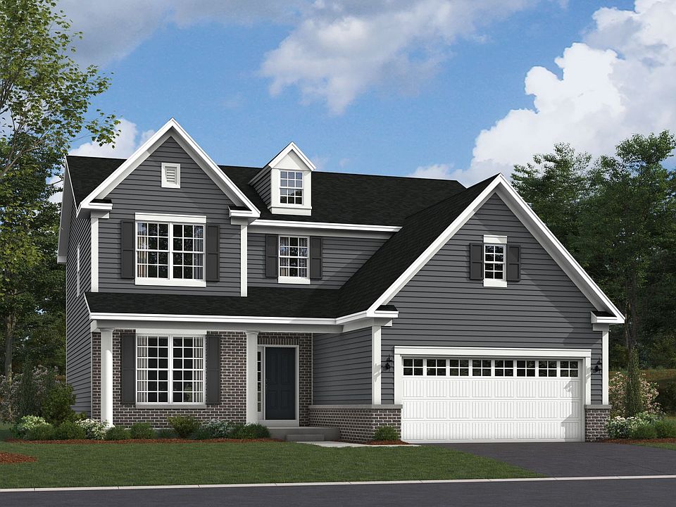 Barclay Elevation Colonial Revival