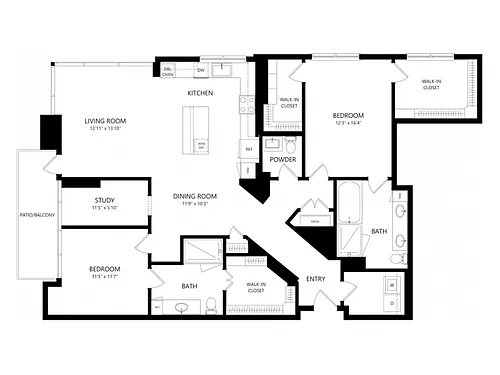 Floor plan B9