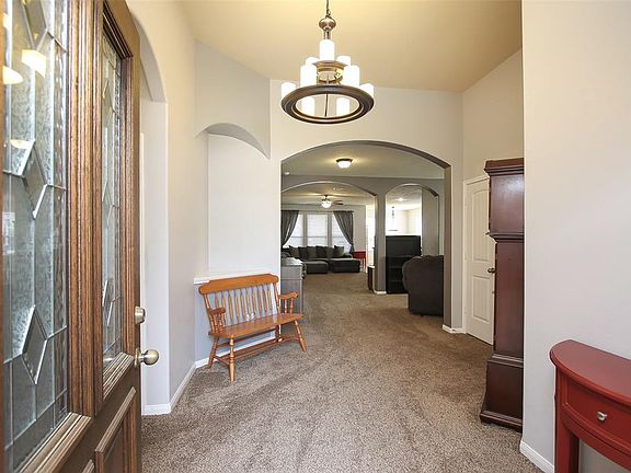 First glance into this warm and inviting home.