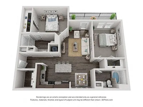 Floor plan B3