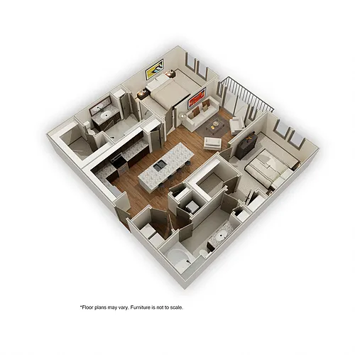 Floor plan B3