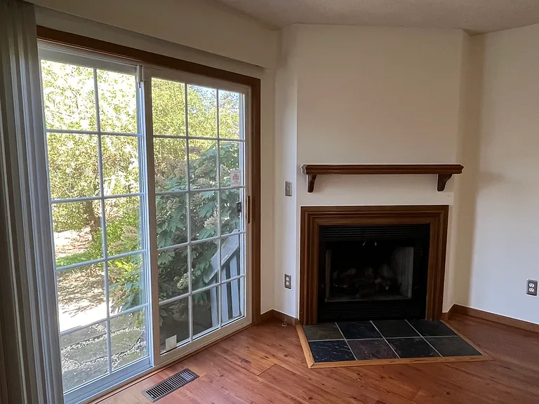 gas log fireplace