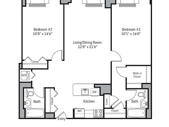 2nd image of 229 Chrystie St #413B
