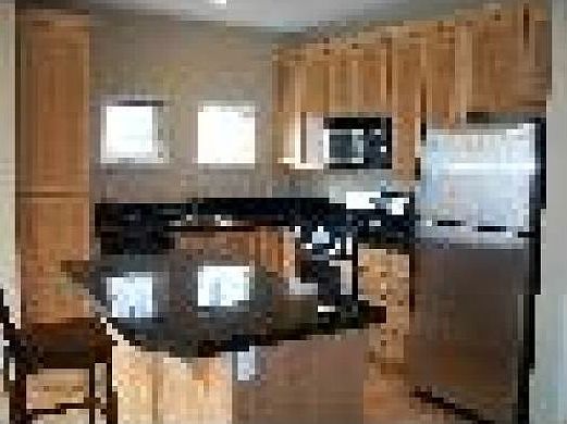 kitchen with granite and