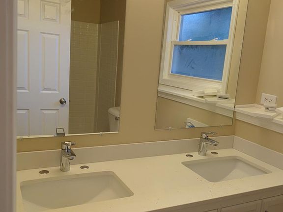 Lower Level bathroom - Double Vanity