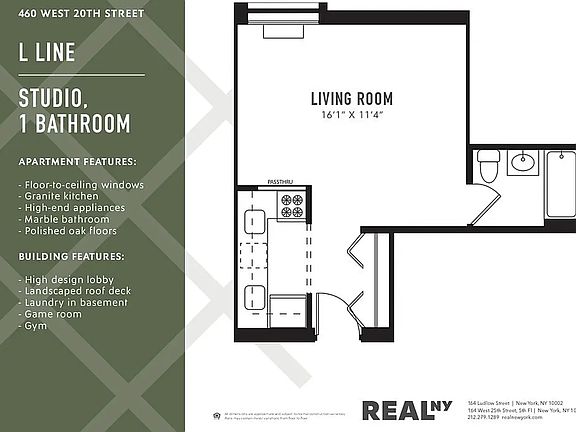 5th image of 460 W 20th St APT 5L