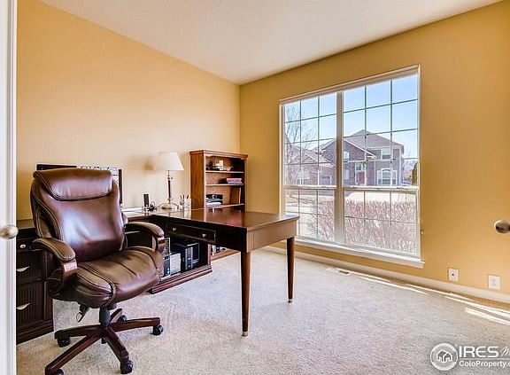 Main floor study with views!