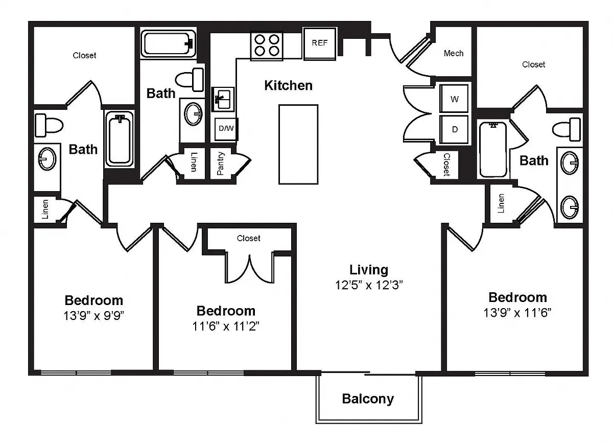 Floor plan C2