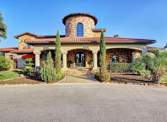 Front view of main house.