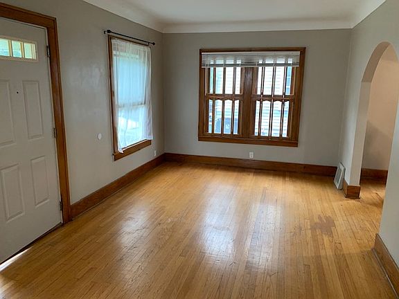 Living room connected to dining area