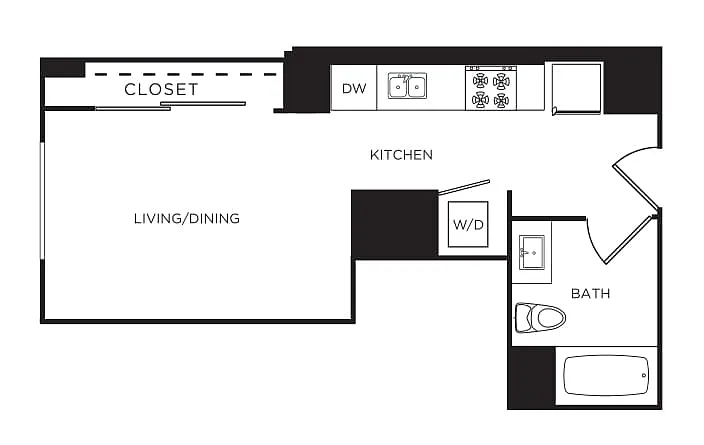 Floor plan The Willow