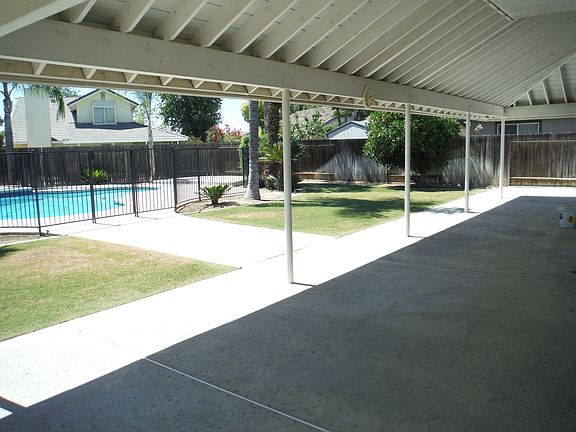 Large patio