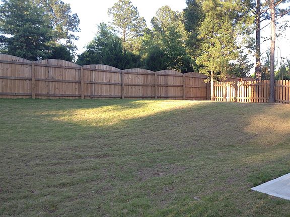Fenced Backyard offers privacy and a safe place to play.