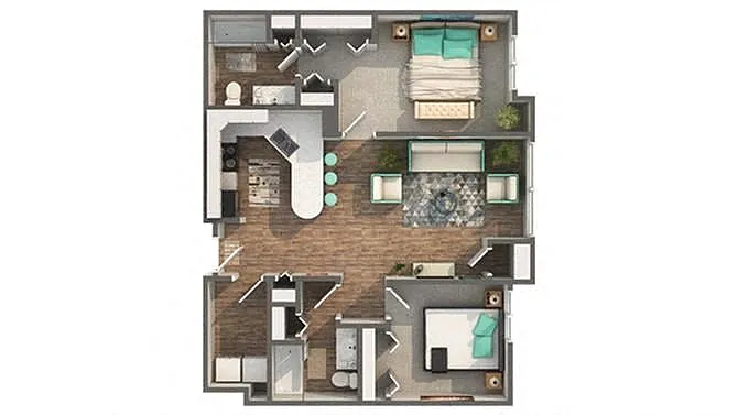 Floor plan The Cobalt