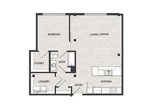 Floor plan 1B