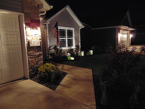 Front Entrance at Night