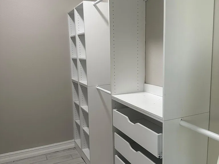"His" closet"