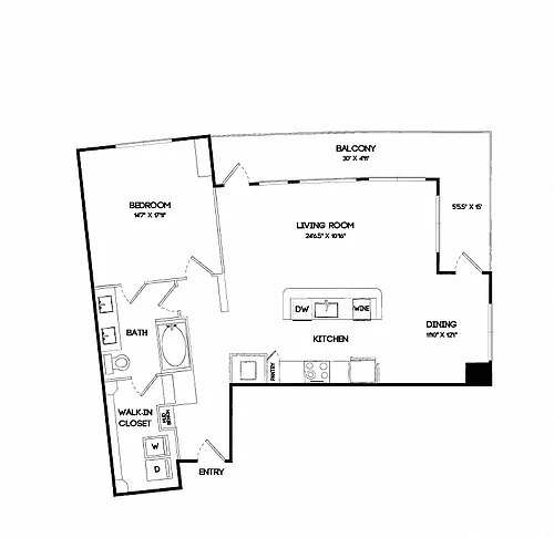 Floor plan A21