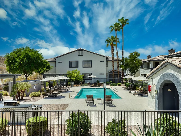 Resort Style Pool with Lounge Seating