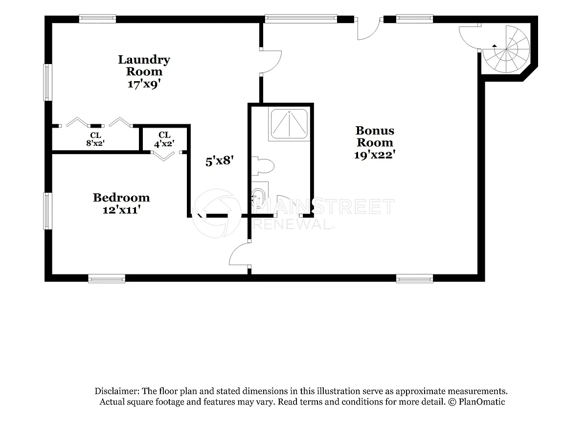 Floor Plan - 6852 N Montrose Ave