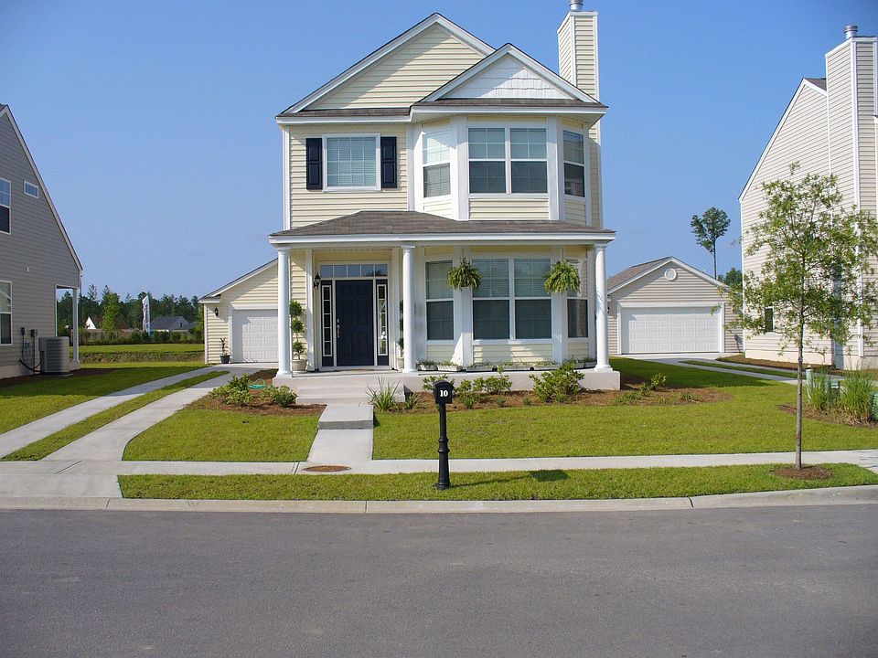 the house and garage