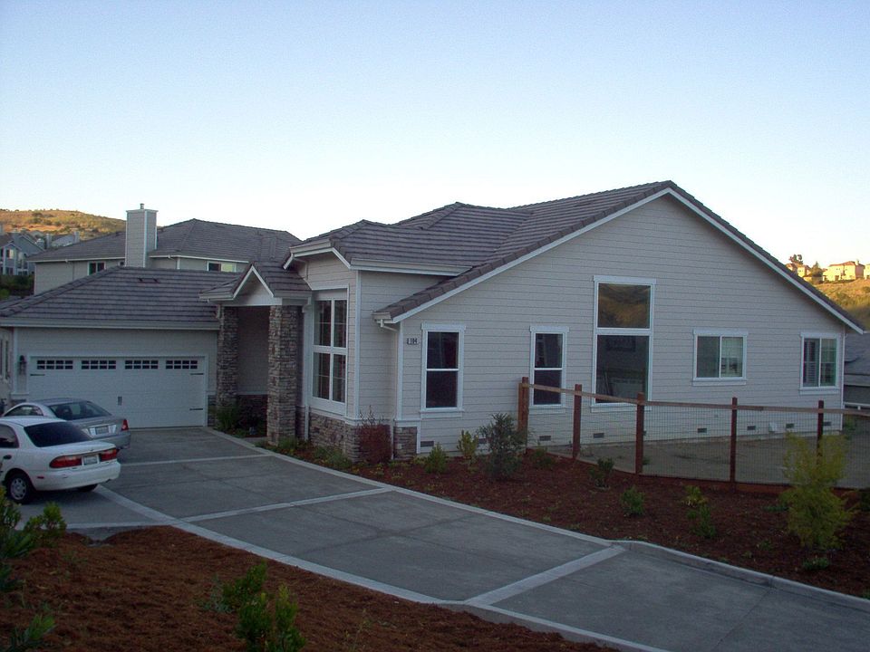 Before landscaping and deck