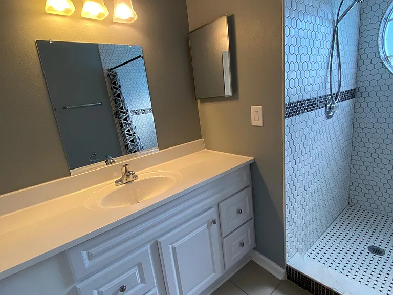 master room bathroom , all new countertop