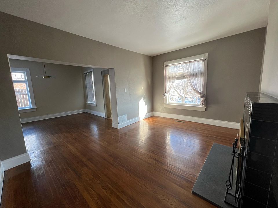 Living room, looking into dining room