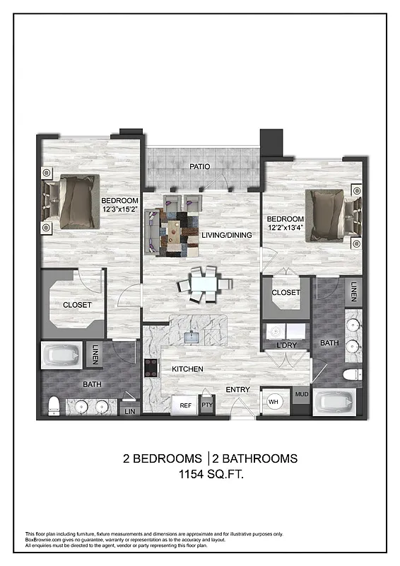 Floor plan B3