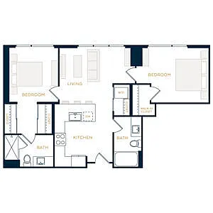 Floor plan B1