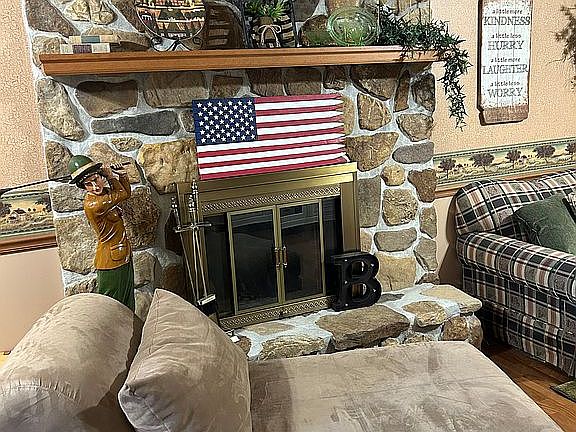 Fireplace #1 - wood burning 