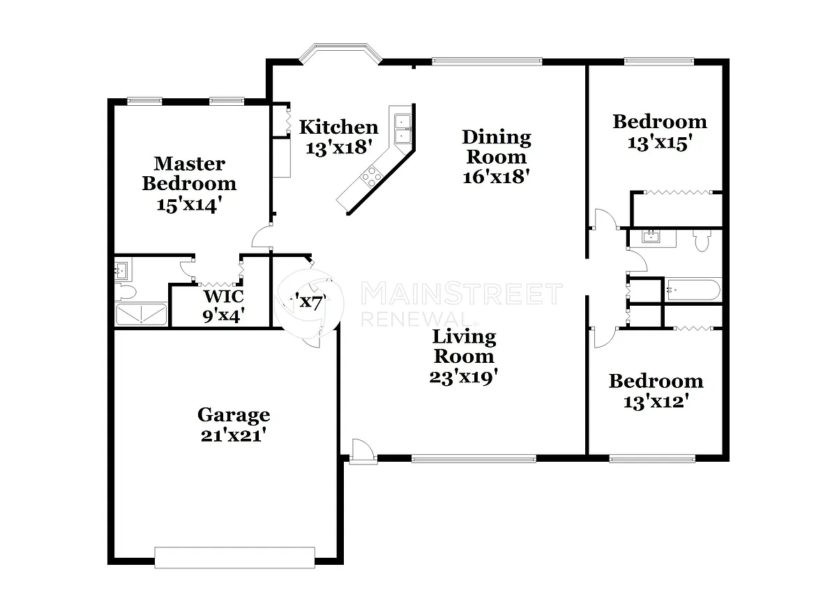 Floor Plan - 3191 Deltona Blvd