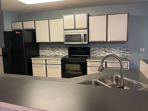 Kitchen view from living room