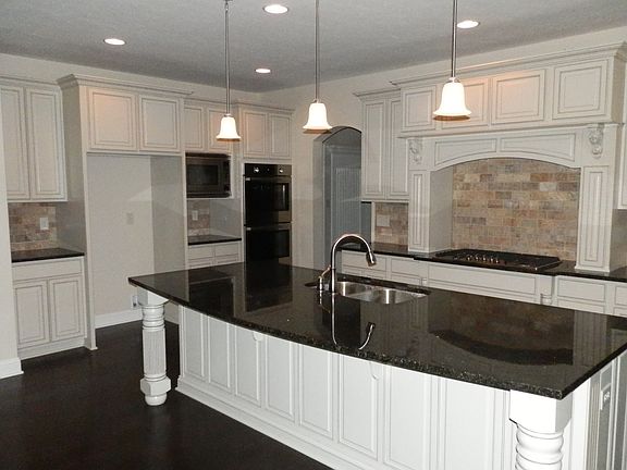 spacious gourmet kitchen